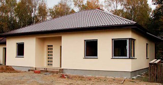 Одноэтажный дом из газобетона под ключ: стоимость от 134394 рублей в Карасук
